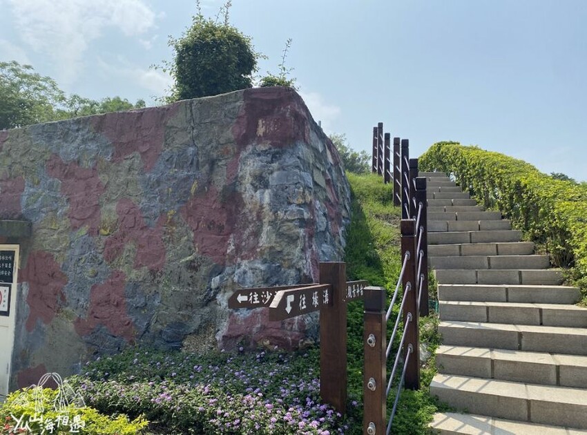 小金門沙溪堡，漫步在被海水包圍的木棧道上欣賞美景 - YU山海相遇