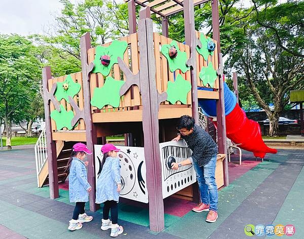 ★桃園公園★ 大溪埔頂公園,萬坪森林一次可以玩三座遊戲場,滾輪溜滑梯/高空溜索/樹屋/旋轉盤/攀爬闖關區(附地圖)