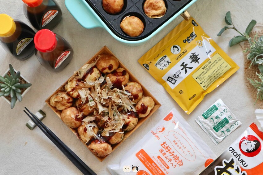 日本百年品牌|Otafuku御多福．特製調味沾醬之配上大阪燒DIY組，在家也能輕鬆有趣做出大阪美食~