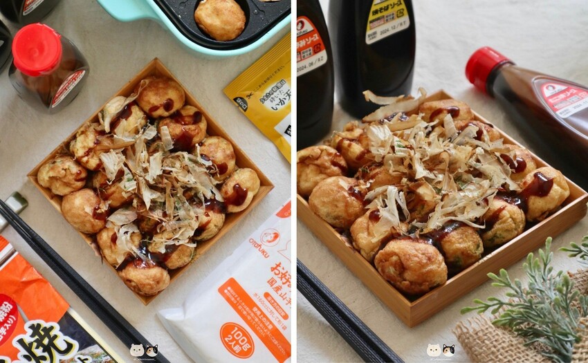 日本百年品牌|Otafuku御多福．特製調味沾醬之配上大阪燒DIY組，在家也能輕鬆有趣做出大阪美食~