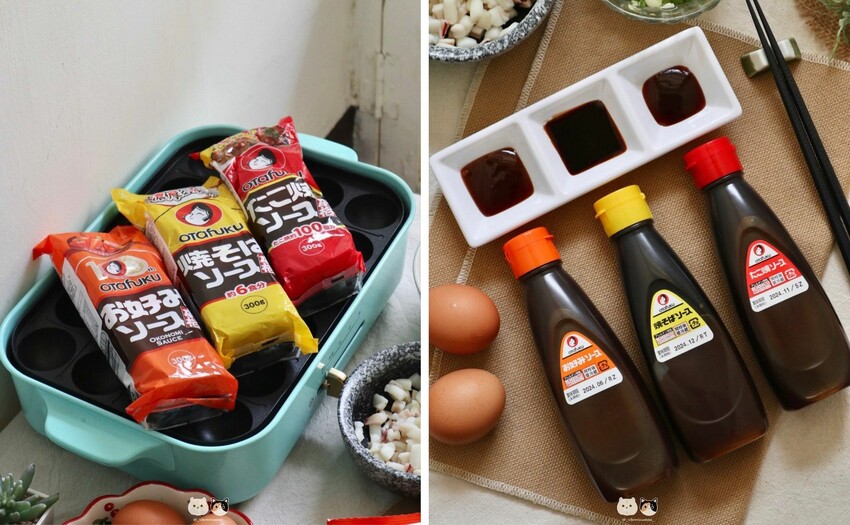 日本百年品牌|Otafuku御多福．特製調味沾醬之配上大阪燒DIY組，在家也能輕鬆有趣做出大阪美食~