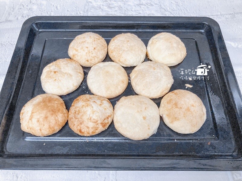 烘焙筆記│奶油酥餅.太陽餅.椪餅 酥到會掉渣的餅