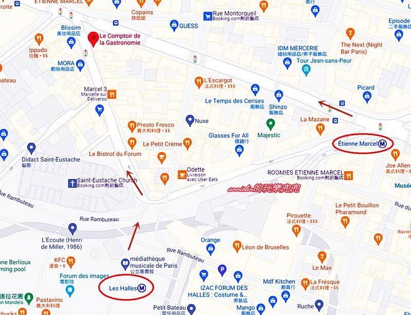 ◎【法國巴黎－激推美食！松露鵝肝餃子－le Comptoir de la gastronomie 】每桌必點！鵝肝松露醬汁，一口秒