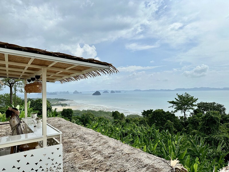 【亞洲，泰國， 喀比】Khaothong Hill เขาทองฮิลล์，Krabi 絕美海景咖啡館、餐廳，網美必訪。（喀比美食，