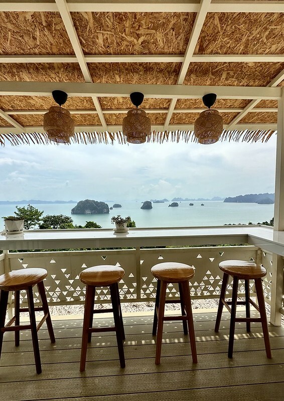 【亞洲，泰國， 喀比】Khaothong Hill เขาทองฮิลล์，Krabi 絕美海景咖啡館、餐廳，網美必訪。（喀比美食，