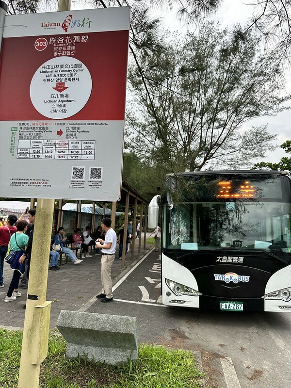 【台灣，花蓮】台灣好行縱谷花蓮線郵輪式公車玩花蓮；搭公車遊：慶修院、鯉魚潭、花蓮觀光糖廠、雲山水、松