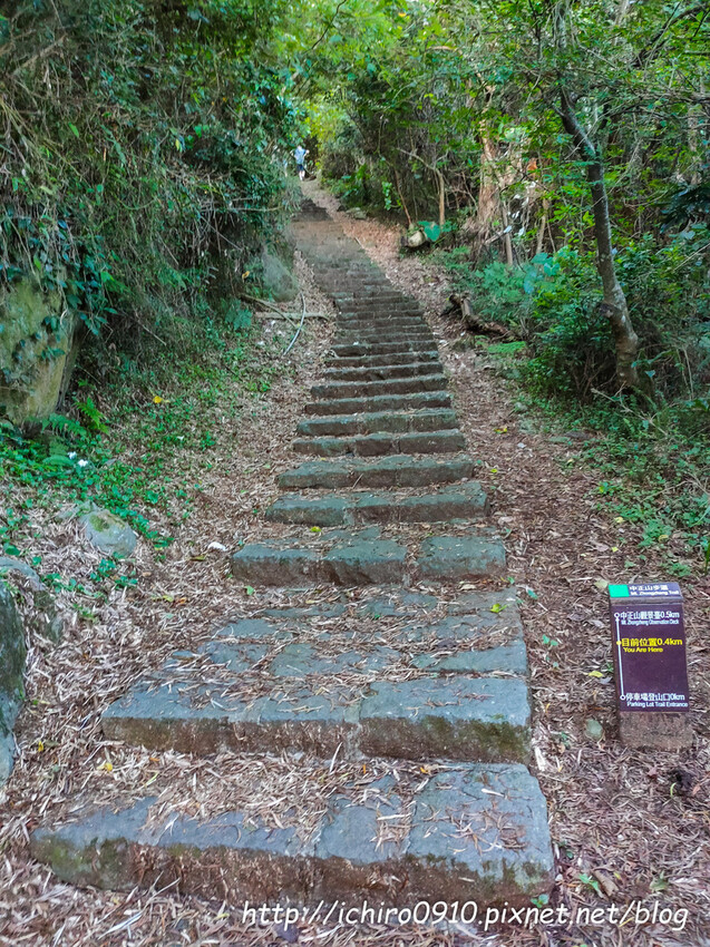 【台北景點】北投‧中正山親山步道‧賞夕陽‧百萬夜景│中正山觀景台無敵視野│中正山停車場‧十八份‧登山路打印