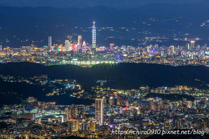 【台北景點】北投‧中正山親山步道‧賞夕陽‧百萬夜景│中正山觀景台無敵視野│中正山停車場‧十八份‧登山路打印