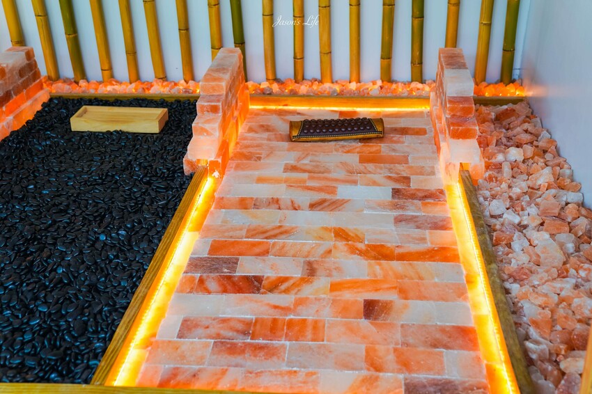 【台南白河|景點】虎山渡假村。全新開幕,日式氛圍泡湯,多種大眾池以及湯屋包廂,喜馬拉雅鹽盤浴超推薦