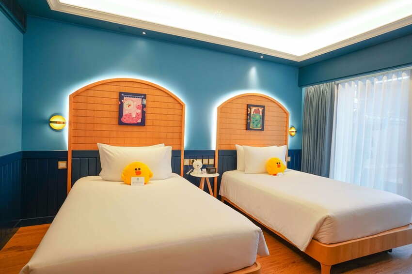 【澳門│住宿】澳門葡京人。三種LINE FRIENDS、L’OCCITANE、葡京人主題房型，多種刺激極限運動可體驗