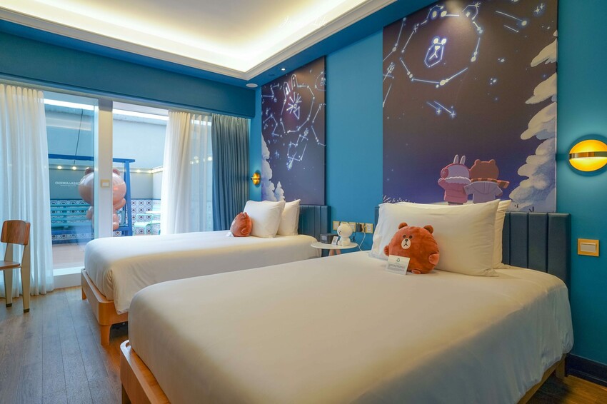 【澳門│住宿】澳門葡京人。三種LINE FRIENDS、L’OCCITANE、葡京人主題房型，多種刺激極限運動可體驗