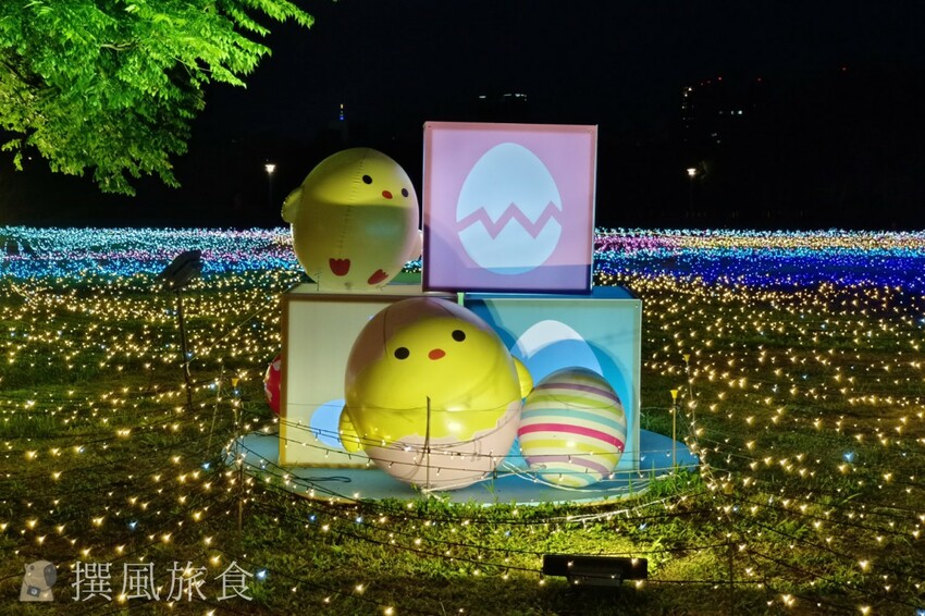 「2023新北河濱蝶戀季」板橋河濱公園夏季燈會！37天的河岸燈光秀