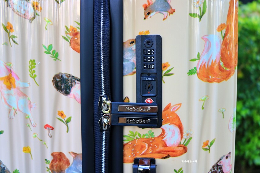 德國NaSaDen納莎登行李箱‧新無憂系列羽量拉鍊箱，360度超靜音萬向輪，輕巧、方便又時尚 - 敦 小 蓮の食旅錄