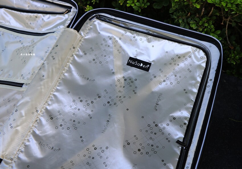 德國NaSaDen納莎登行李箱‧新無憂系列羽量拉鍊箱，360度超靜音萬向輪，輕巧、方便又時尚 - 敦 小 蓮の食旅錄