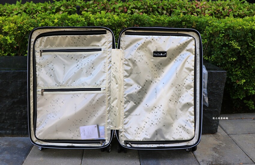 德國NaSaDen納莎登行李箱‧新無憂系列羽量拉鍊箱，360度超靜音萬向輪，輕巧、方便又時尚 - 敦 小 蓮の食旅錄