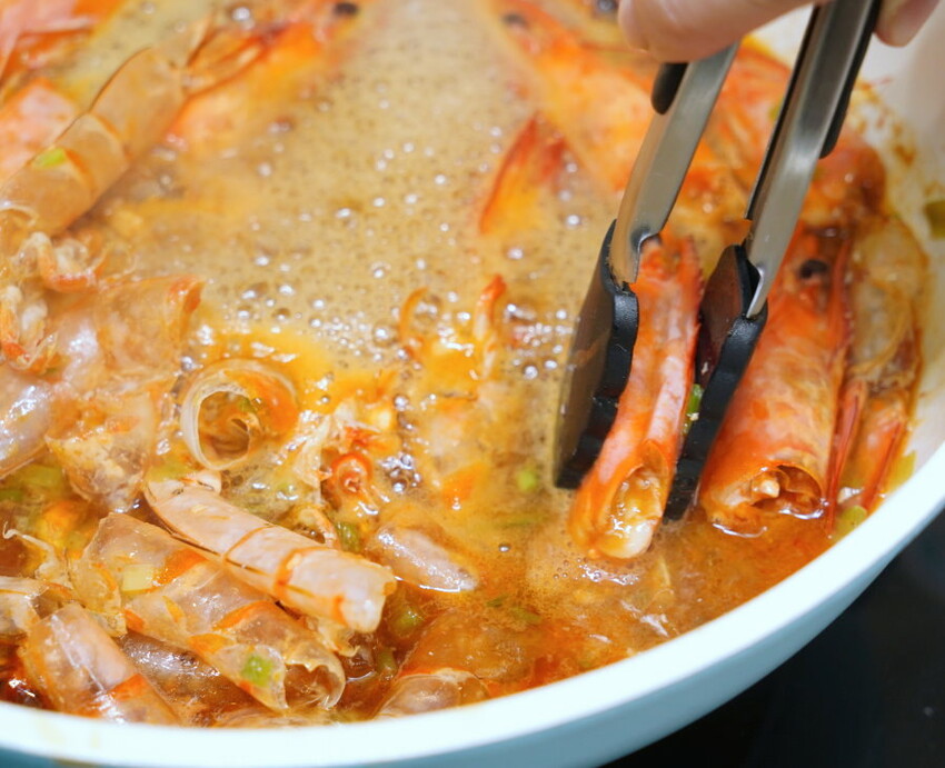 鮮蝦豆腐煲食譜．還可以變成蝦仁飯!