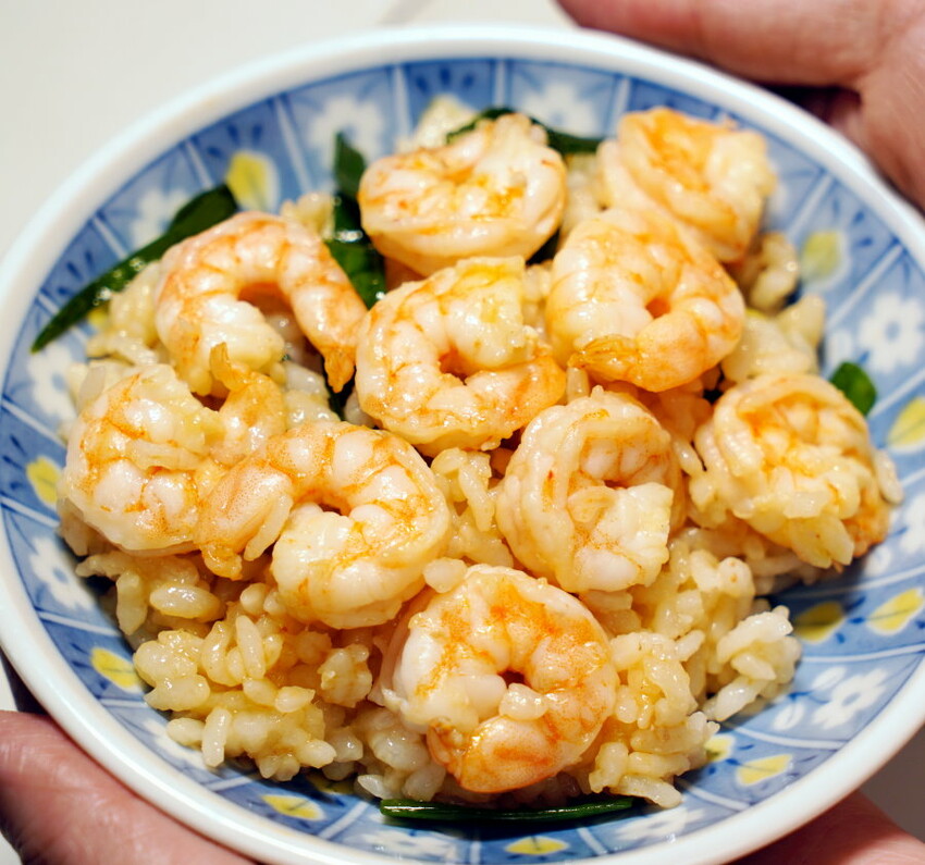 鮮蝦豆腐煲食譜．還可以變成蝦仁飯!