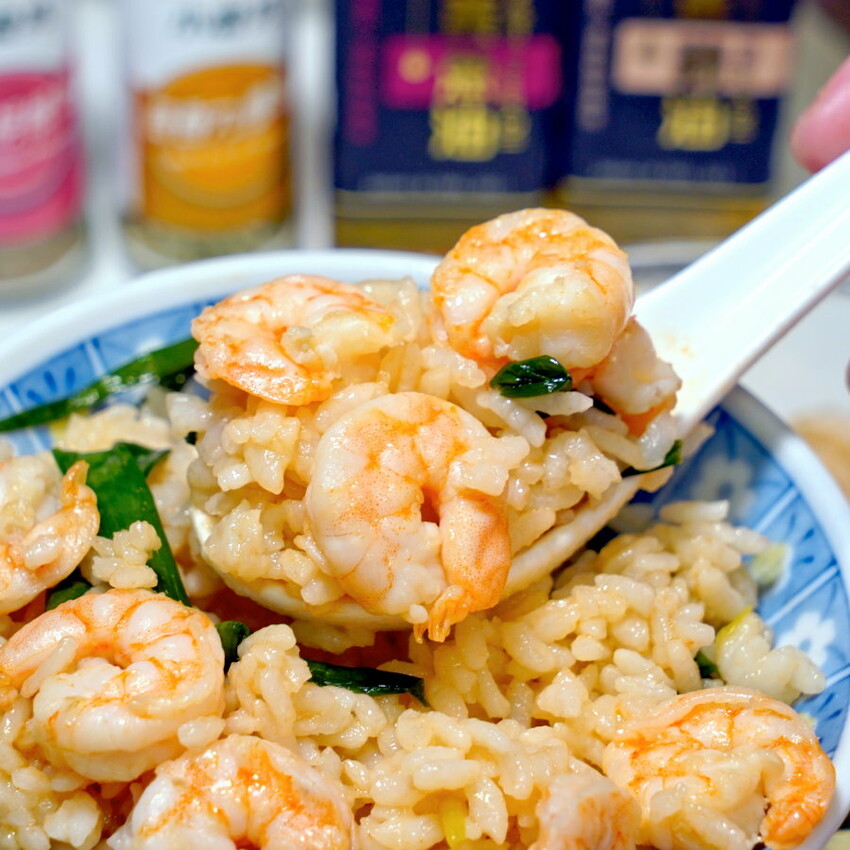 鮮蝦豆腐煲食譜．還可以變成蝦仁飯!