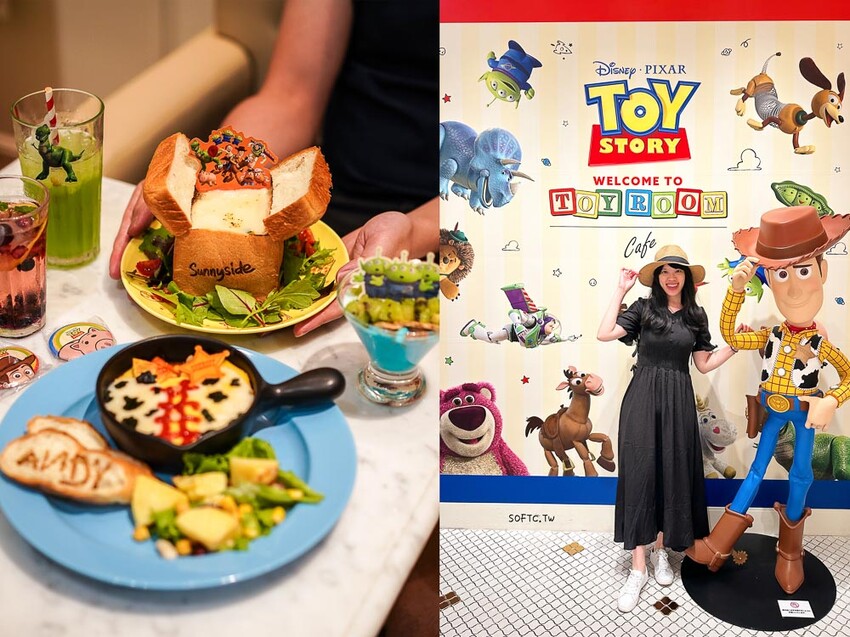 期間限定!原宿美食「OH MY CAFE玩具總動員咖啡廳」原宿竹下通美食推薦