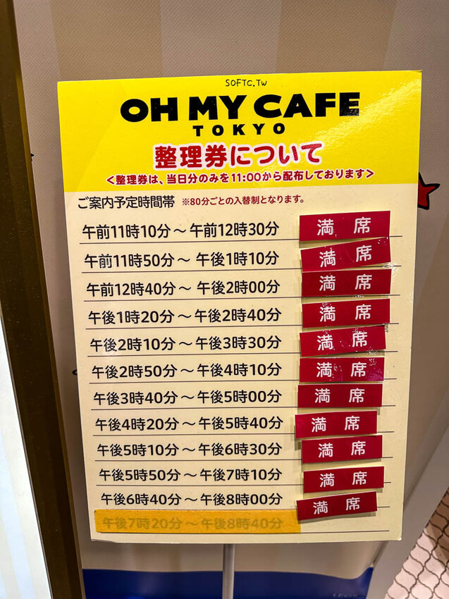 期間限定!原宿美食「OH MY CAFE玩具總動員咖啡廳」原宿竹下通美食推薦