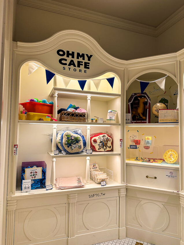 期間限定!原宿美食「OH MY CAFE玩具總動員咖啡廳」原宿竹下通美食推薦