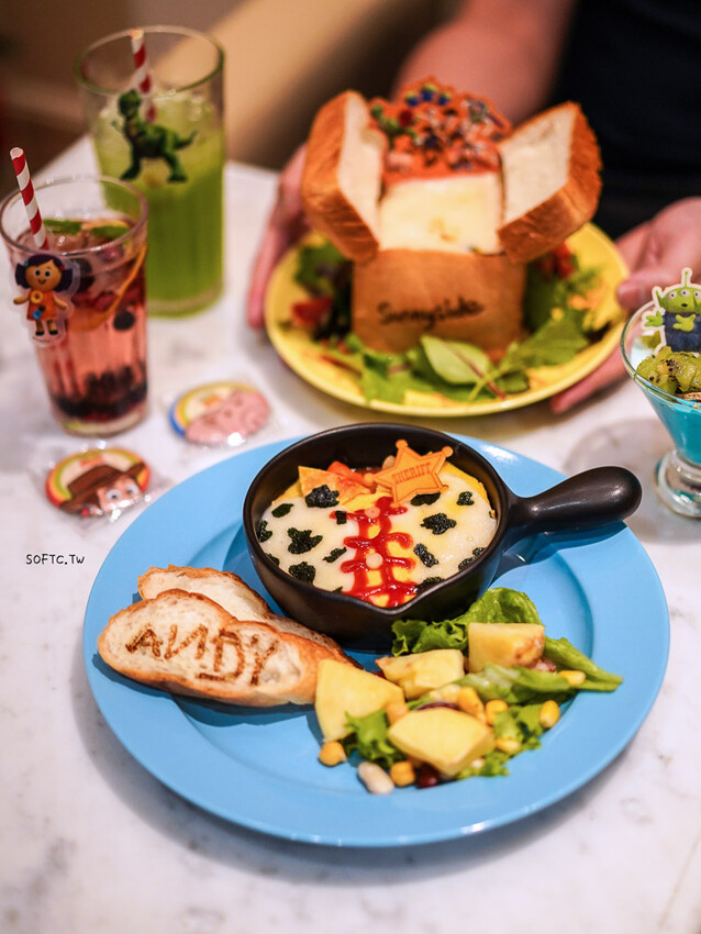 期間限定!原宿美食「OH MY CAFE玩具總動員咖啡廳」原宿竹下通美食推薦