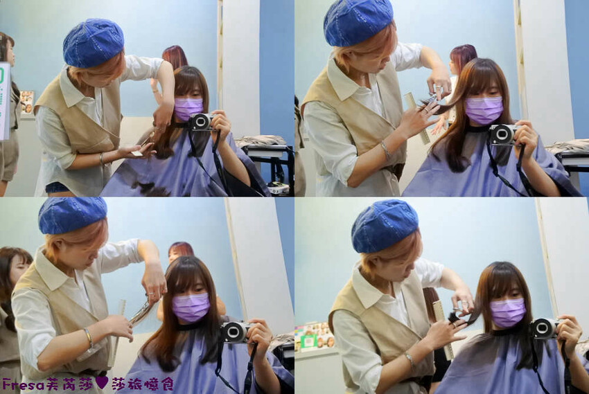 屏東染髮【UN hair salon】近觀光夜市商圈.霧棕色挑染橘紅系.打造女孩潮流品味│屏東燙髮│屏東火車站 - Fresa芙芮莎♥莎旅憶食