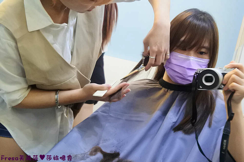 屏東染髮【UN hair salon】近觀光夜市商圈.霧棕色挑染橘紅系.打造女孩潮流品味│屏東燙髮│屏東火車站 - Fresa芙芮莎♥莎旅憶食
