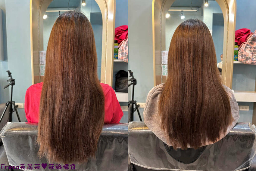 屏東染髮【UN hair salon】近觀光夜市商圈.霧棕色挑染橘紅系.打造女孩潮流品味│屏東燙髮│屏東火車站 - Fresa芙芮莎♥莎旅憶食