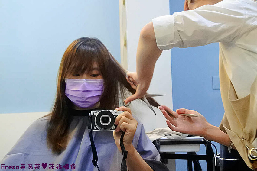 屏東染髮【UN hair salon】近觀光夜市商圈.霧棕色挑染橘紅系.打造女孩潮流品味│屏東燙髮│屏東火車站 - Fresa芙芮莎♥莎旅憶食