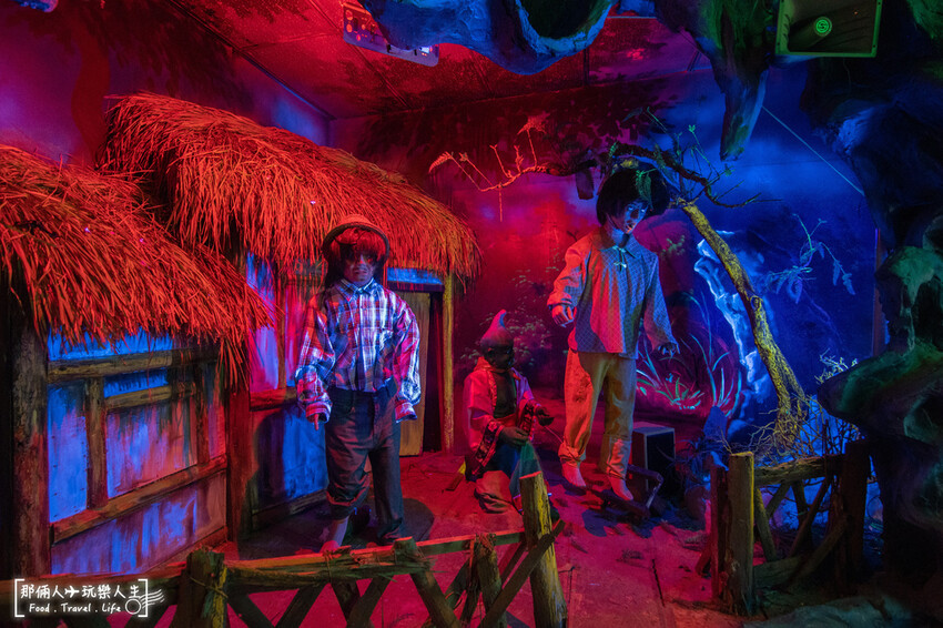 麻豆代天府｜ 一個可以上天堂下地獄的景點，超長的滾輪溜滑梯是小朋友的最愛～