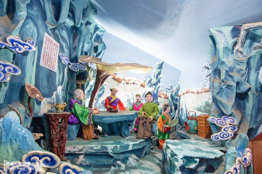 麻豆代天府｜ 一個可以上天堂下地獄的景點，超長的滾輪溜滑梯是小朋友的最愛～