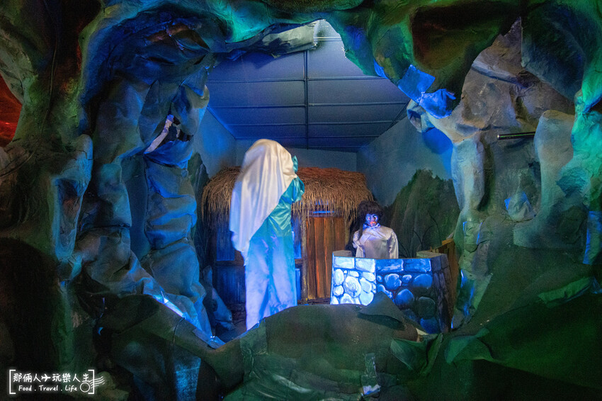 麻豆代天府｜ 一個可以上天堂下地獄的景點，超長的滾輪溜滑梯是小朋友的最愛～