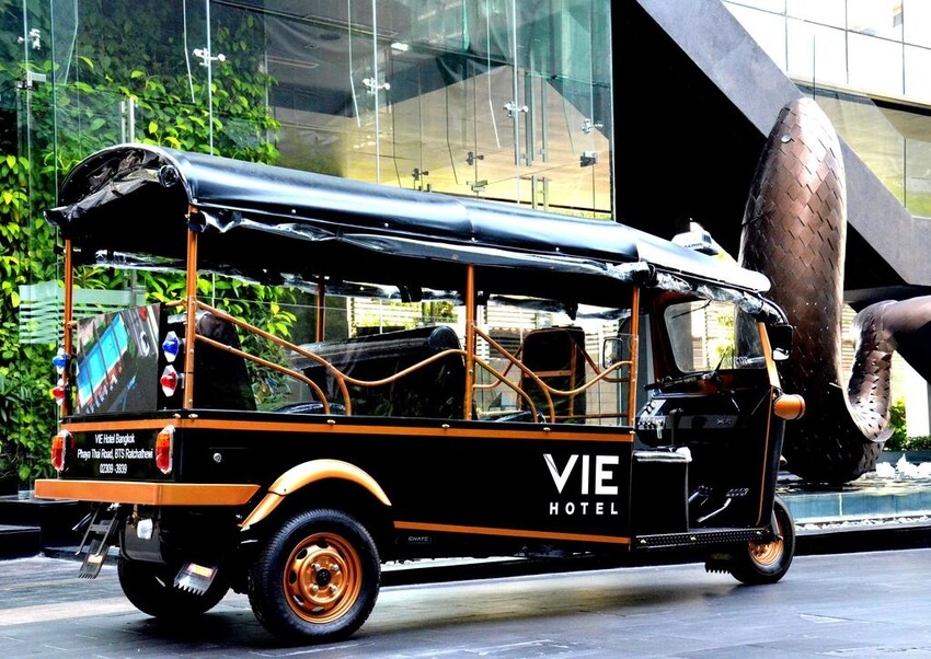 【曼谷飯店推薦】VIE Hotel Bangkok 曼谷VIE美憬閣酒店 ➤ 五星無邊際泳池，近地鐵，水門市場，Big C，四面