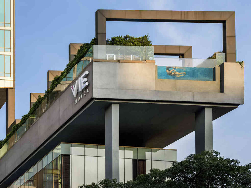 【曼谷飯店推薦】VIE Hotel Bangkok 曼谷VIE美憬閣酒店 ➤ 五星無邊際泳池，近地鐵，水門市場，Big C，四面