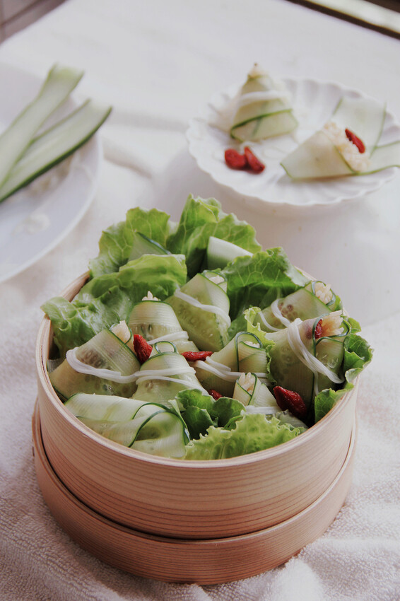 蕾絲小黃瓜迷你醋粽,低熱量無負擔、一口粽做法迎接端午節親子時光!