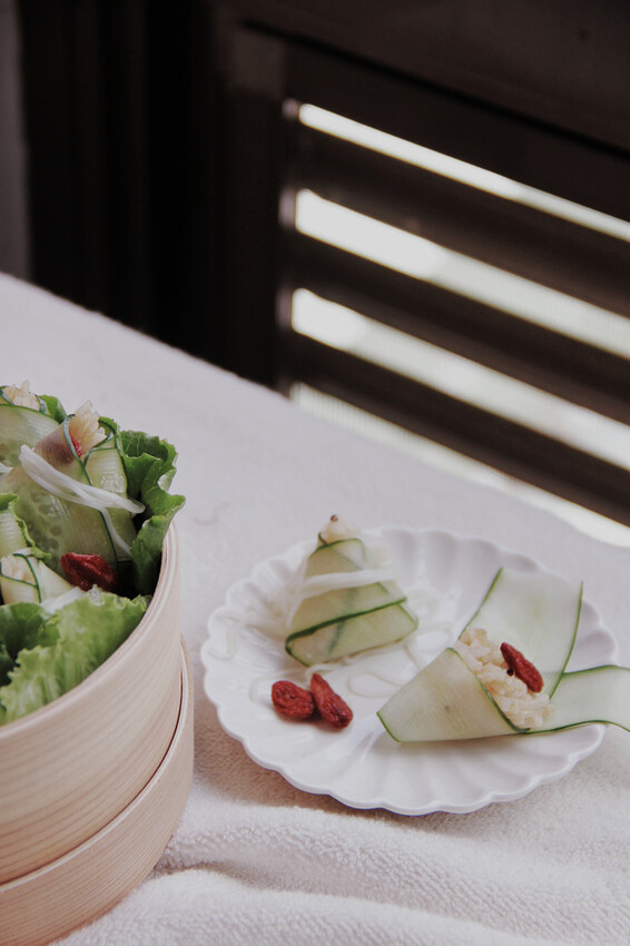 蕾絲小黃瓜迷你醋粽,低熱量無負擔、一口粽做法迎接端午節親子時光!