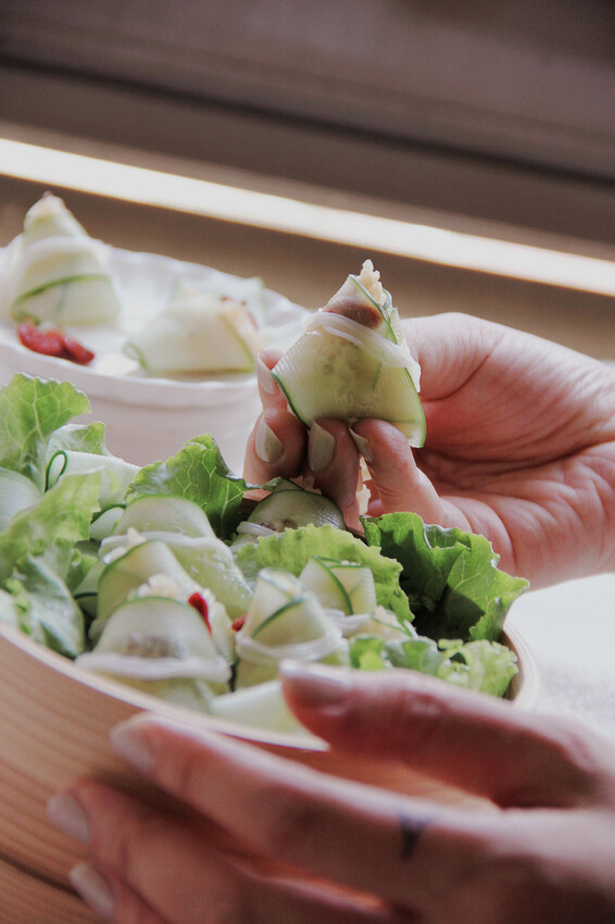 蕾絲小黃瓜迷你醋粽,低熱量無負擔、一口粽做法迎接端午節親子時光!