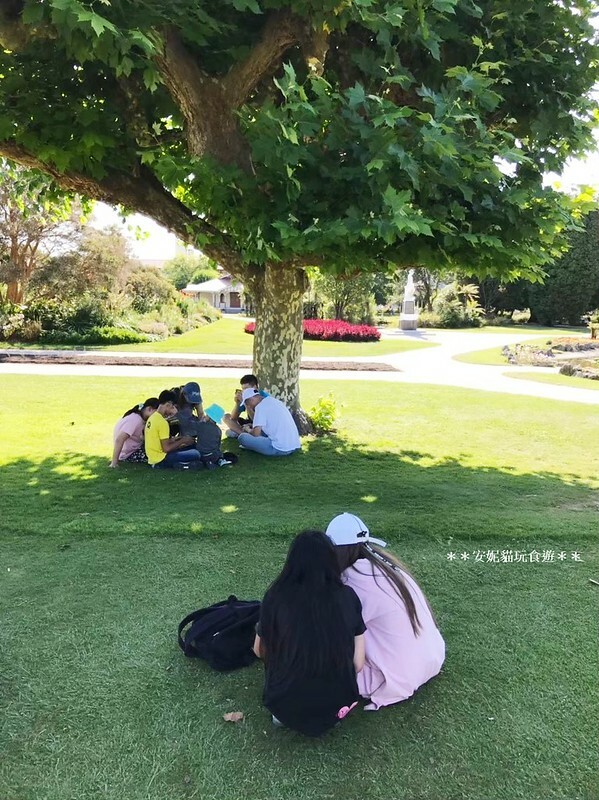 【2019紐西蘭。春遊南北島】想打滾的大草皮 vs 湖邊的地熱景像．市政公園 Government Gardens & 硫磺灣野生