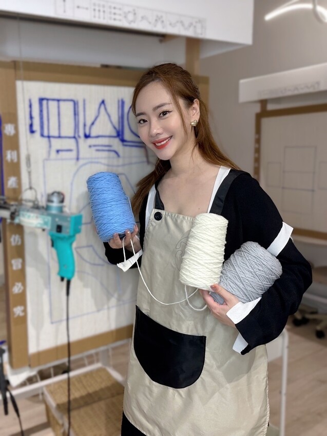 2023台北手作體驗推薦《JOMO做夢製所》用簇絨槍搭配首創「無重力系統」輕鬆製作手作地毯！松山區DIY體驗