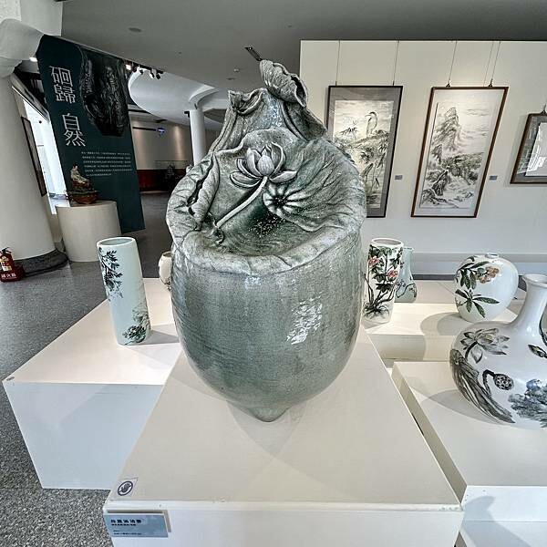 台北工藝展覽推薦/國立臺灣工藝研究發展中心臺北當代工藝設計分館/現正展出來自台南白河以生活為創作陶藝水
