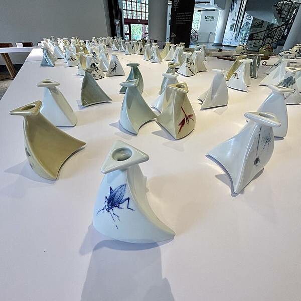 台北工藝展覽推薦/國立臺灣工藝研究發展中心臺北當代工藝設計分館/現正展出來自台南白河以生活為創作陶藝水