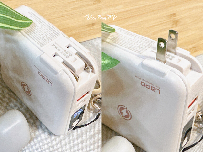 【米米瘋】2023開箱JC科技旅行最好用的行動電源推薦 Lapo多功能無線充行動電源 iWALK口袋行動電源