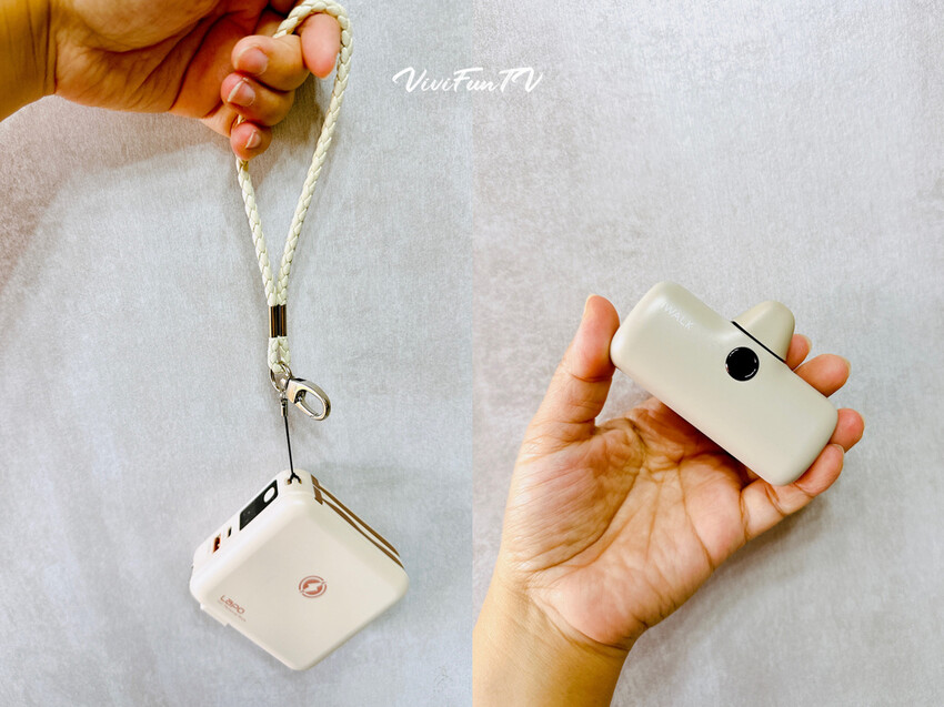 【米米瘋】2023開箱JC科技旅行最好用的行動電源推薦 Lapo多功能無線充行動電源 iWALK口袋行動電源