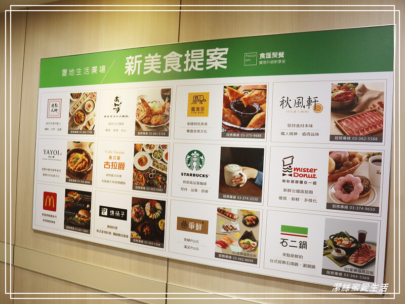 置地生活廣場-桃園八德/影城x商場~樓層餐廳介紹.周邊美食景點一次看