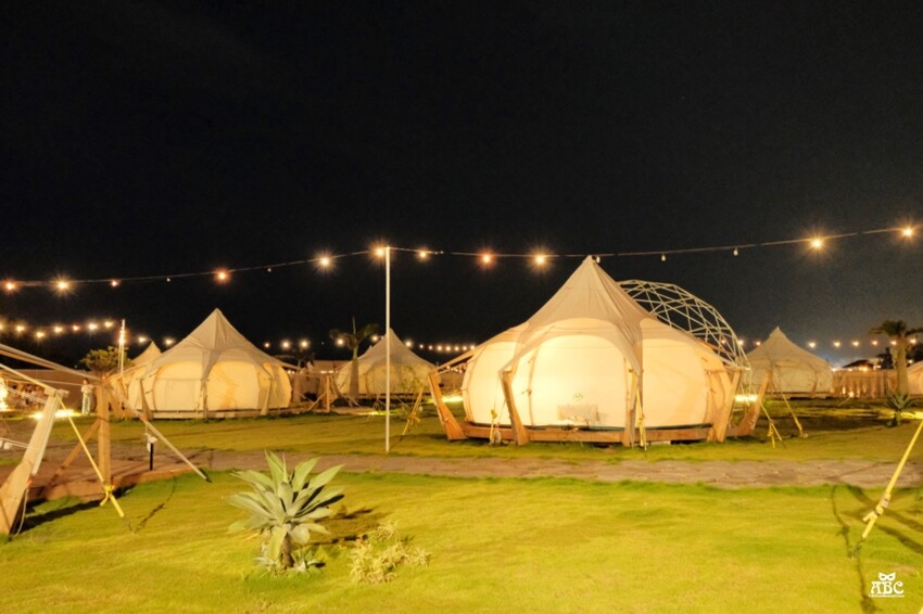 蟬說夕陽漫漫|台中豪華露營|高美濕地|清水區旅遊|親子露營免搭帳|暑假親子景點