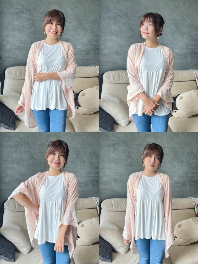 2023夏日羊毛披肩穿搭｜小資女孩必學披肩穿搭術｜簡單步驟 一週穿搭不重樣｜艾可繡-繡花機織高級細羊毛披肩 - 萍姐愛分享