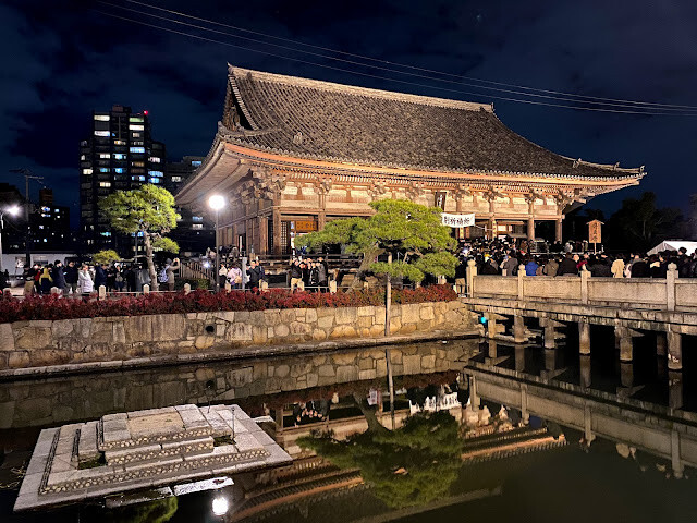 大阪四天王寺，體驗日本跨年莊嚴且平靜的跨年活動