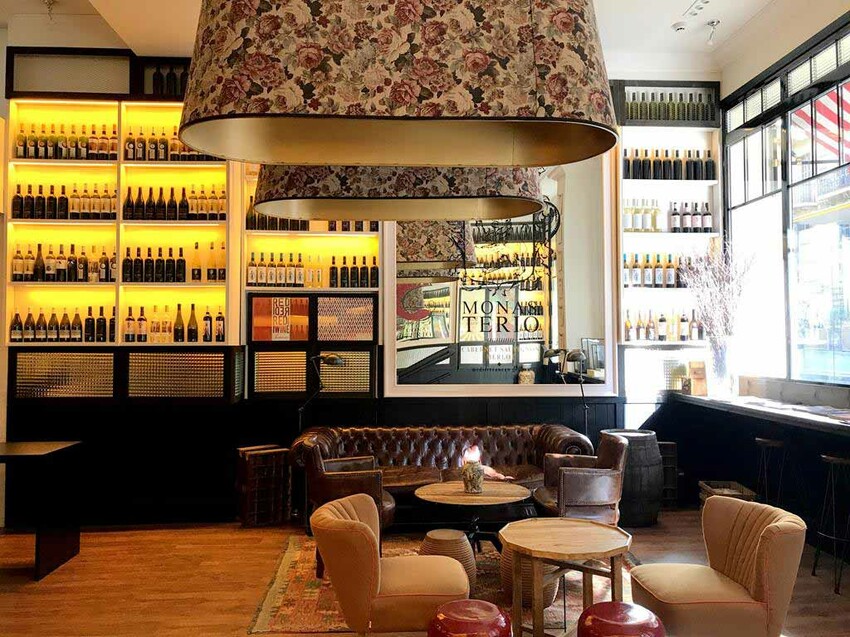 barcelona hotel Praktik Vinoteca