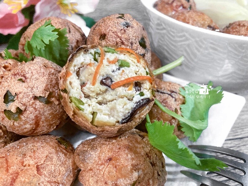 烹飪筆記│豆干丸子,葷素都可以的豆干變化料理